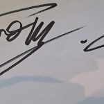 Unterschrift und Initialen